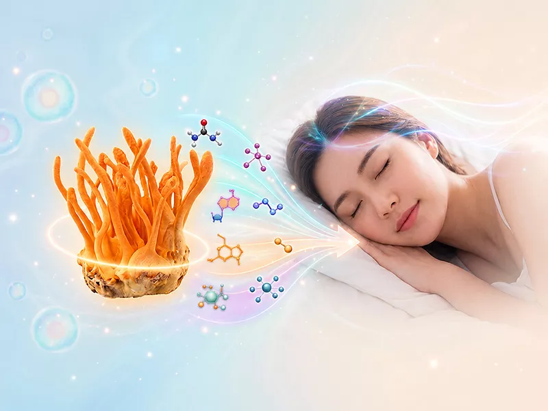 Dalong Biotech’s R&D capabilities reach a new milestone. Our proprietary Biphasic Immobilization Dual-Stage Fermentation Technology has been approved under the FY2026 CITD program, enabling Cordyceps militaris to naturally synthesize key bioactives including GABA and cordycepin. This native multi-compound synergistic system offers a science-backed, natural approach to restoring healthy sleep rhythms — a safer, gentler alternative for modern consumers seeking long-term sleep quality support.